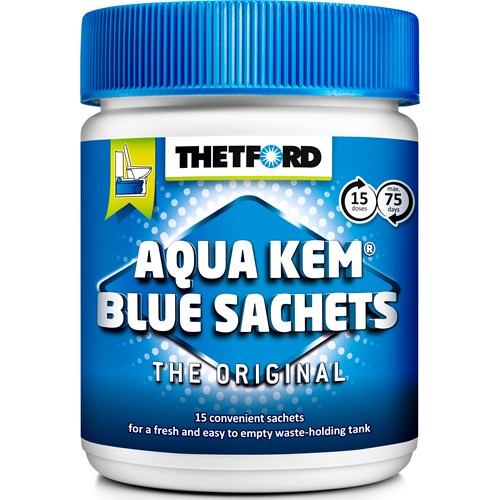 Aqua Kem Blue Sachets Sanit&#230;rv&#230;ske 15 doser