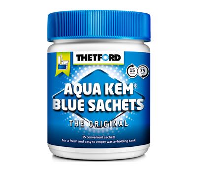 Aqua Kem Blue Sachets Sanitærvæske 15 doser