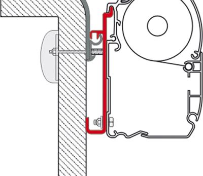 Feste markise F45 3,5m Rapido