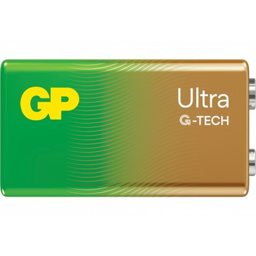 Husholdningsbatteri GP Ultra Alkaline 9 V