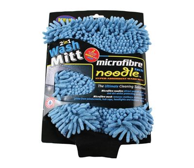 Wash Mitt Microfiber Noodle