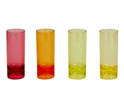 Snapsglass Rainbow 4pk