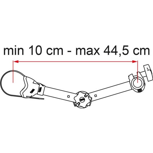 Sykkelholder Pro D1 Svart