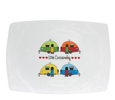 Love Caravanning Serveringsfat 35 cm