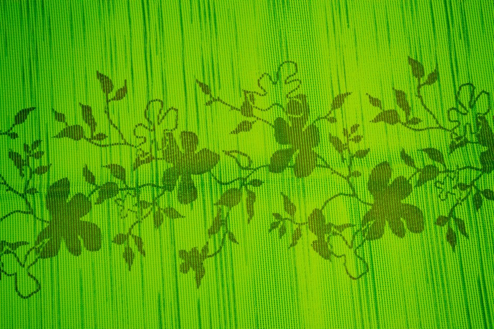 Duk Bordløper Miami Flowers Grønn 150 x 40 cm