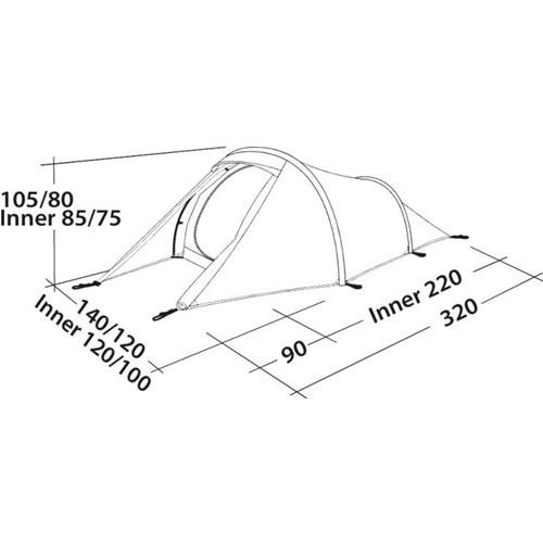 Arch 2 Campingtelt