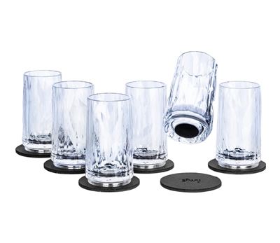 Magnetisk glass - Shotglass 4 cl High Tech pk a 6 stk