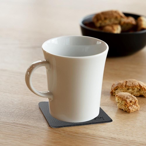 Magnetisk kaffekrus - Porselen 27 cl m/sorte magnetpads pk a 2 stk
