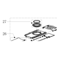 CT4110 Tetningsring reservedel til CT4110 toalett