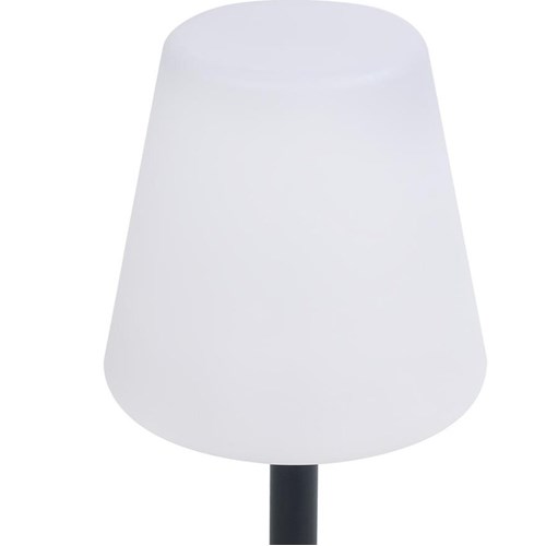 Solar Table Light Led-bordlampe Hvit