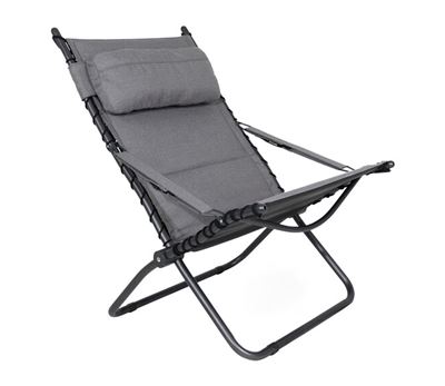 Stol Crespo Tex-Comfort Lounger grå