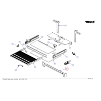 Reservedel Front Protection Slide Out Thule