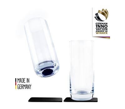 Magnetisk glass - Krystall longdrink 30 cl 2 stk