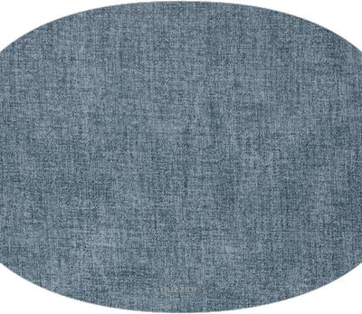 Bordbrikke Oval Sjøblå 48x33 cm Guzzini
