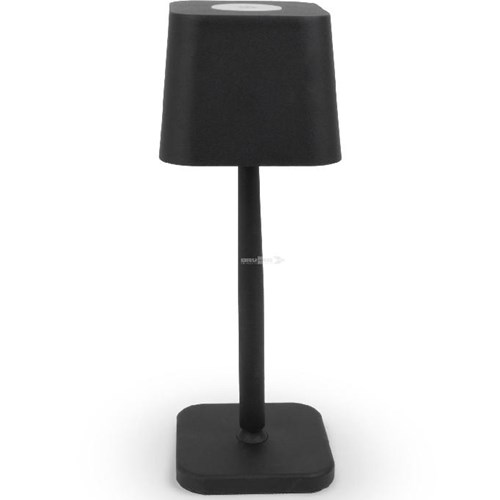 Bordlampe Quadrilux LED svart