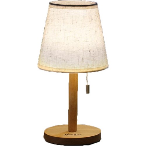 Bordlampe LED beige